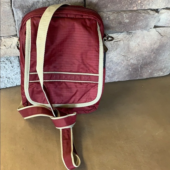 Eddie Bauer Other - Eddie Bauer | Maroon Crossbody Travel Satchel Bag